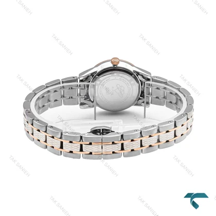 ساعت الکسا A0098 زنانه دورنگ رزگلد Alexa-5883-L