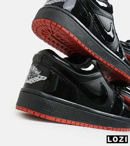 کفش کتانی بزرگ پا مشکی NIKE AIR Jordan 1 مدل 8201