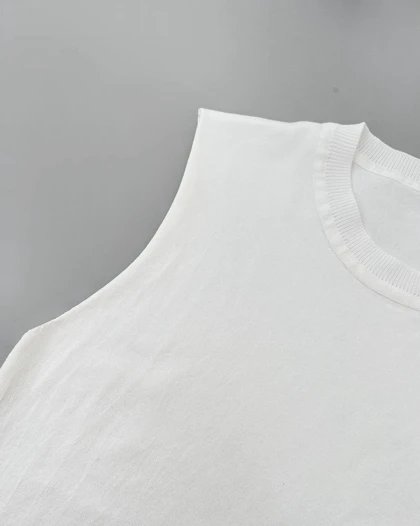 تاپ بافت یقه گرد ساده کد 4247