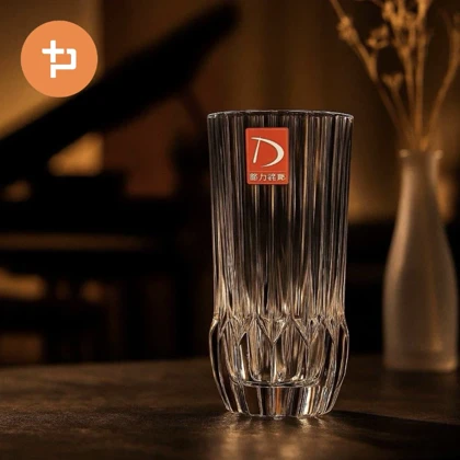 لیوان بلند طرح دار 350 میل DELI