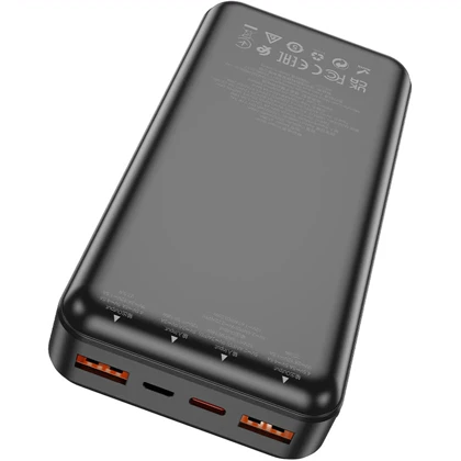 پاور بانک 20000 تایپ سی و یواس بی هوکو HOCO مدل J108A