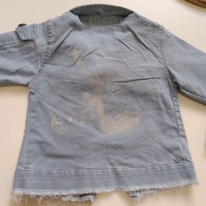 ست سه تیکه بچه گانه جین دخترانه