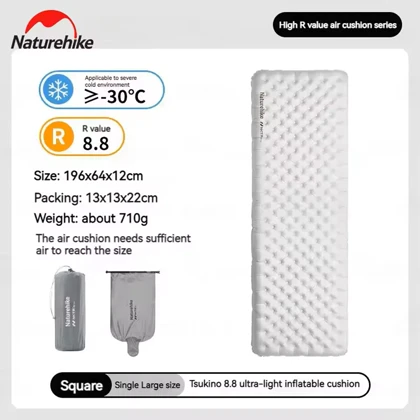 زیرانداز بادی NATUREHIKE R8.8