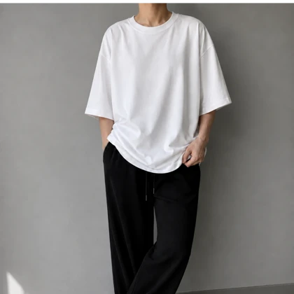 تیشرت باکسی ساده در 8 رنگ