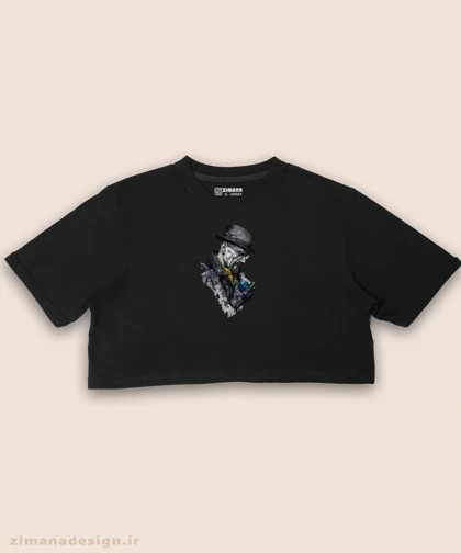 کراپ زنانه طرح بریکینگ بد شخصیت والتر وایت کد 885