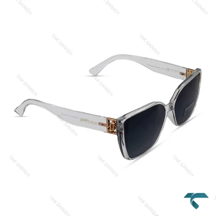 عینک آفتابی جیمی چو زنانه شفاف دسته درشت Jimmy-Choo-7570-L