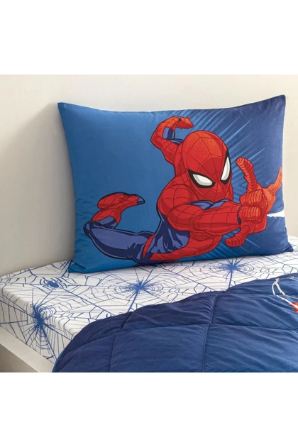 سرویس روتختی یک نفره Taç مدل Spiderman Classical پلی‌استر - چندرنگ