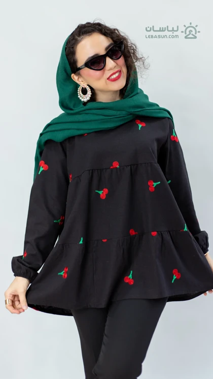 مانتو عروسکی گیلاسی