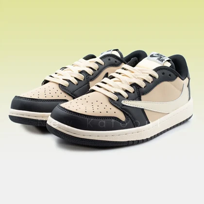 نایک ایر جردن 1 لو تراویس اسکات پیل وانیلا (DM7866-201)