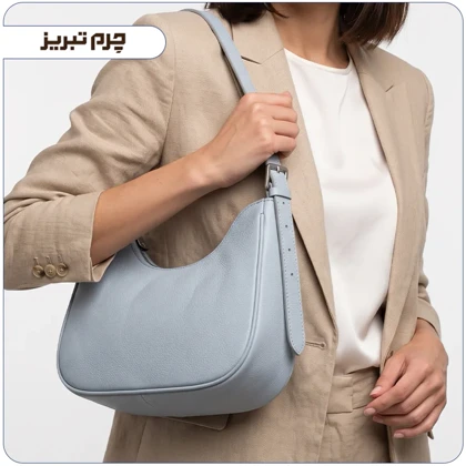 کیف دوشی زنانه چرم مدل BU137