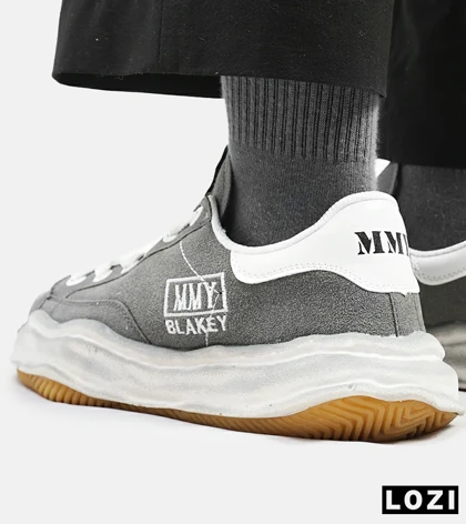 کفش کتانی مردانه خاکستری ADIDAS BLAKEY MMY LOW SNEAKER