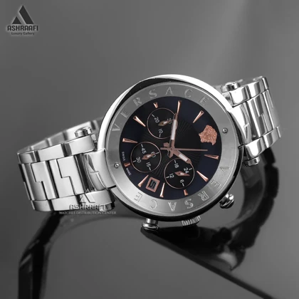 ساعت ورساچه بند استیل Versace Two Tone Revive SG-02