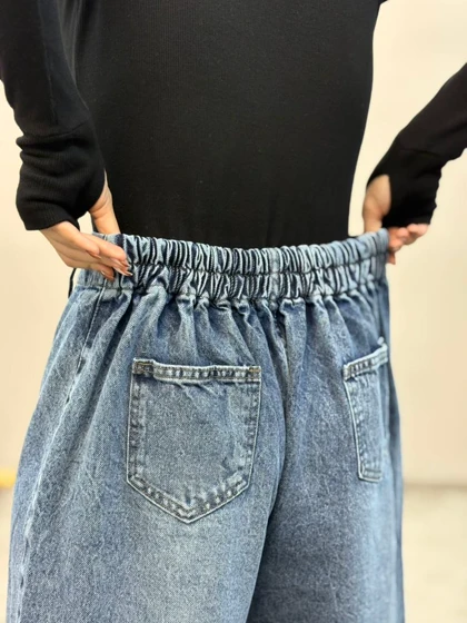 شلوار واید سایز بزرگ 6289