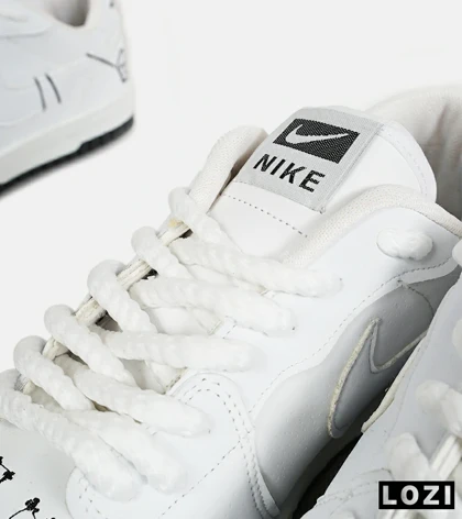 کفش کتانی مردانه و زنانه سفید نایک NIKE jordan Vodoo مدل 6915