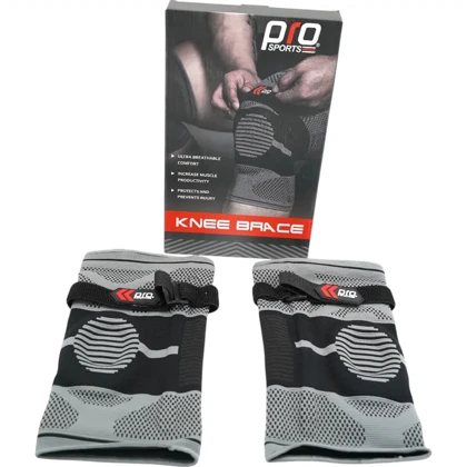 زانوبند ورزشی پرو اسپورتز PRO SPORTS مدل KNEE BRACE آتل دار جفتی
