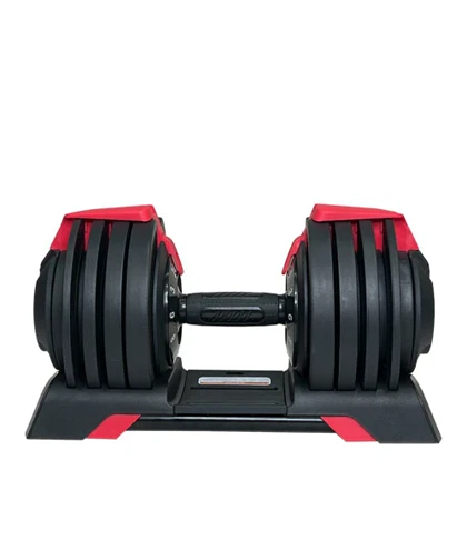 دمبل متغیر بدنسازی بوفلکس وزن 3 تا 24 کیلو گرم بسته دو عددی