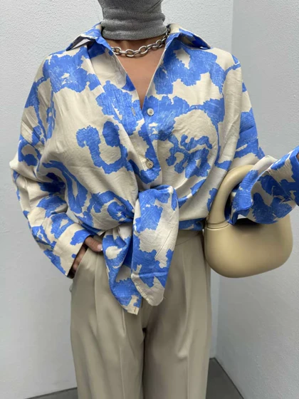 شومیز طرح رنگ