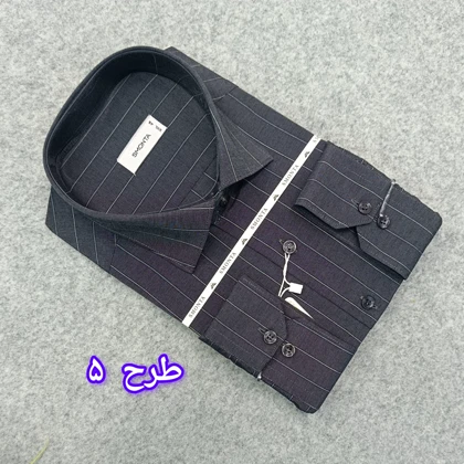 پیراهن استین بلند مردانه ( قواره کلاسیک-قواره معمولی )- پیراهن مجلسی طرحدار مردانه