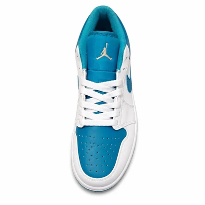 کفش اسپرت زنانه سفید آبی مدل Air Jordan