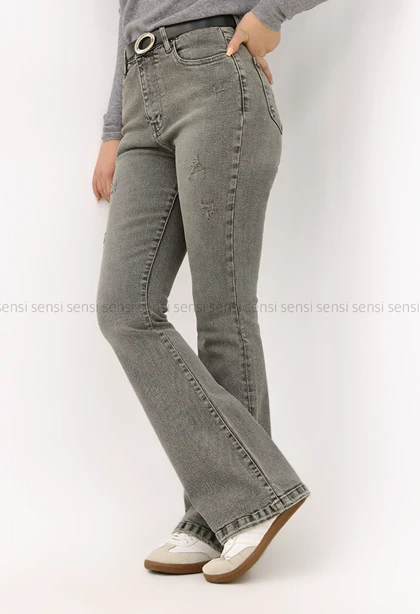 شلوار جین بوت کات کد1004170