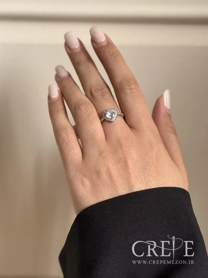 انگشتر نگین قلب