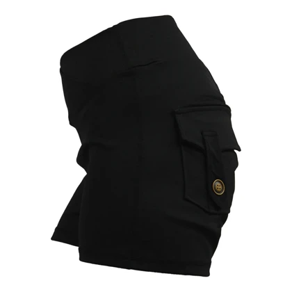 شورتک کارگو ورزشی زنانه آدیداس مدل A-3115 مشکی