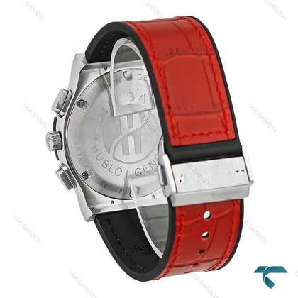 ساعت هوبلو کلاسیک فیوژن مردانه بند چرم قرمز Hublot-8241-G