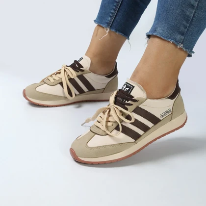 کفش و کتانی زنانه مدل آدیداس ADIDAS رنگ کرم کد M1471