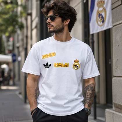 تیشرت طرح رئال مادرید Real Madrid کد 04