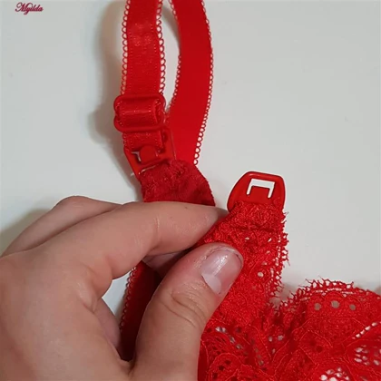 سوتین شیردهی فنردار کارنا رز رنگ قرمز کد 4866-900
