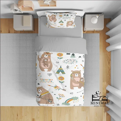 روتختی کودک طرح خرس ها مدل T4402