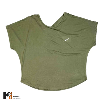 تیشرت زنانه نایک پارچه فلامنت کد 4045
