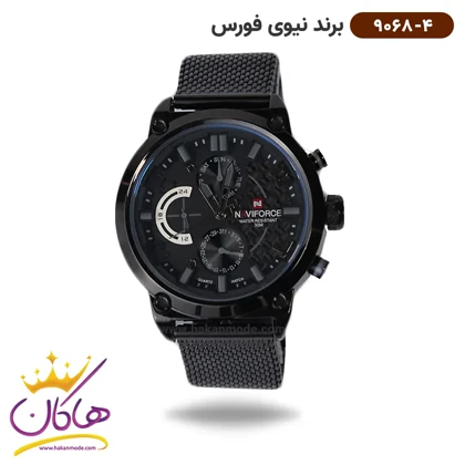 ساعت مچی عقربه ای مردانه نیوی فورس فول دیت NF9068-04