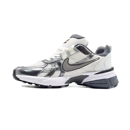 کفش و کتانی اسپرت مردانه مدل نایک کوشلون NIKE V2K رنگ سفید طوسی کد 43425