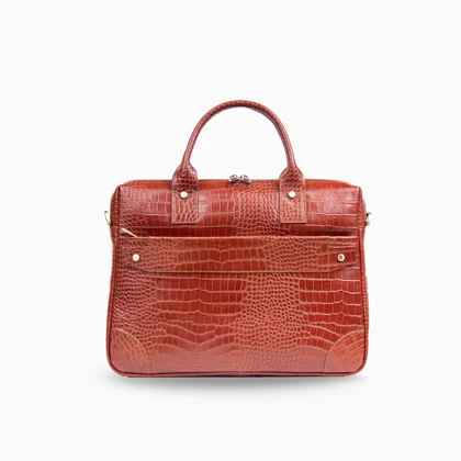 کیف اداری مدل شایاس چرم(کروکو)