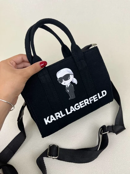 کیف زنانه دستی پاسپورتی کارل KARLLAGERFELD کد 1637