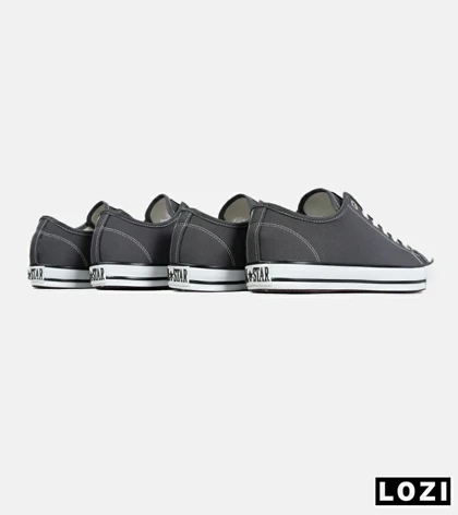 کفش کتانی مردانه و زنانه طوسی All STAR مدل 7082