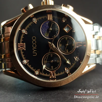 ساعت مچی مردانه برند Unicoo سه موتور مدل DO1169 استیل