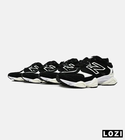 کفش کتانی زنانه مشکی سفید NEW BALANCE 9060 مدل 4193
