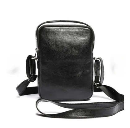 کیف دوشی چرم طبیعی شروین