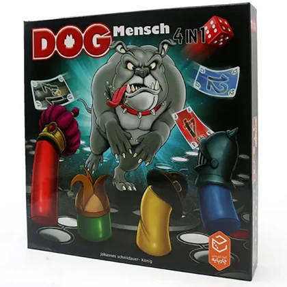 بازی فکری چارپایه مدل منچ سگی Black Dog چهار روش بازی