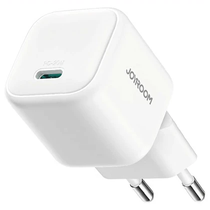 مینی شارژر دیواری فست تایپ سی 20 وات جویروم JR-TCG08EU