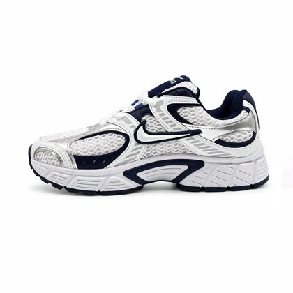 کفش و کتانی زنانه و دخترانه مدل نایک NIKE V5 رنگ سفید سرمه ای کد 42528