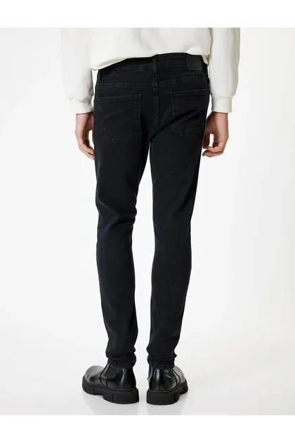 شلوار جین Skinny Fit - Michael Jean 5WAM40172ND