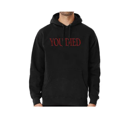 هودی Dark Souls طرح You Died دارک سولز