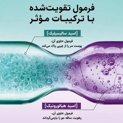 شامپو آبرسان و متعادل کننده چربی لورآل L'Oréal اصل مدل Hydra محافظت 72 ساعته