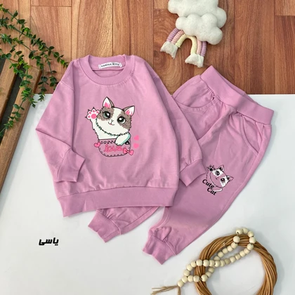 بلوز شلوار مدل پیشی رنج 1/5،2سال