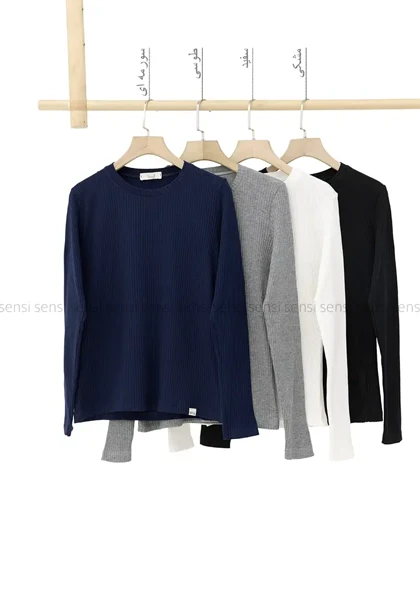 بلوز کبریتی آستین بلند کد1004453