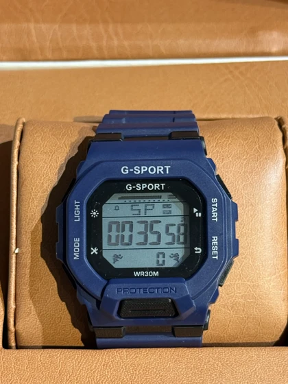 ساعت اسپرت طرح جی شاک جی200 بنفش تیره