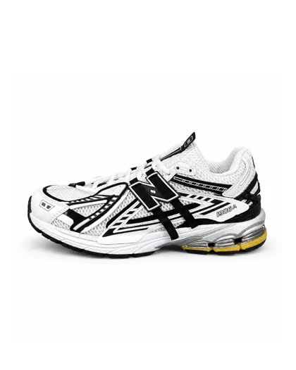 کفش کتانی مردانه نیوبالانس 1906 سفید مشکی New BALANCE 1906